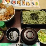 和食レストランとんでん - 北海道ぶた丼【梅】のそばセット