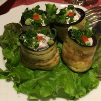 Russian Restaurant ROGOVSKI 銀座 - チーズの焼きなすロール