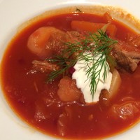 Russian Restaurant ROGOVSKI 銀座 - 田舎風ボルシチ
