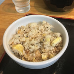 つけ蕎麦えん藤 - 2016.9.28 限定 くりご飯
