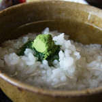 辰巳屋 - 抹茶のお茶漬け