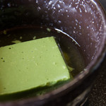 辰巳屋 - 抹茶豆腐