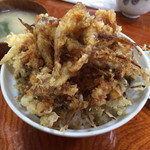 郷土料理　奈辺久 - わかさぎ天丼　750円