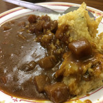 Akiba shokudou - 揚げ焼売カレー。日替わりの気まぐれメニューか？