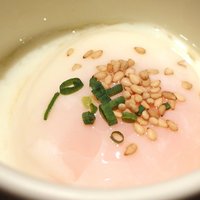 赤坂かこい - 週替わり定食+1品 990円 の温度玉子