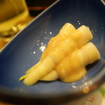 千春鮨 - たけのこマヨ味噌南蛮
