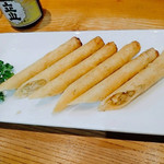 伊志井 - 海老とセロリの春巻 1本300円