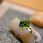 鮨 猪股 - "閂（かんぬき）"、=大細魚（おほさより）