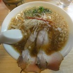 ミヤタヌードル - 醤油拉麺（中太平打ち麺）