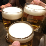 ソレール.Na - 生ビール『ハートランド』中ジョッキ 580円。乾杯☆