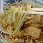 肉盛麺工房 ニク助 - 麺のアップ