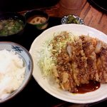 鳥の源八揚げ定食②（770円均一）