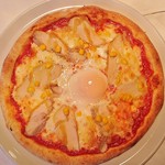 Oita宇佐雞的披薩