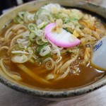 うどんのいなや - カレー田舎そば、ねぎ、たぬき