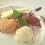 ビストロ・ヨシムラ - Ｂランチデザート『生八橋のアイス』