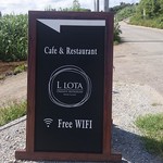 Restaurant L LOTA - お店の看板