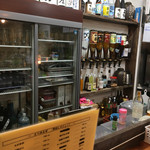 酔ってけ場 キンマル酒場 - 店内カウンター