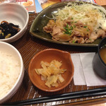 Gasuto - 豚肉の生姜焼き和膳