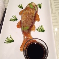 涵梅舫 銀座店 - 春魚肉皮凍（魚を象った煮凝り）