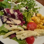 Unico - 新鮮な野菜がしっかり摂れる、サラダバー