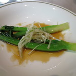 中国飯店 富麗華 - ガイラン菜の湯引き