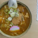 うどんのいなや - カレーむぎ、ねぎ、たまご