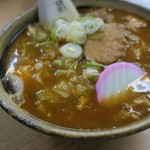 うどんのいなや - カレーむぎ、ねぎ、たまご