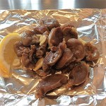 おきらくや - ズリのガーリック焼き