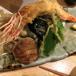 いしもん 西対 - 天ぷら盛り合わせ