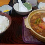 角忠 - 味噌煮込み定食　850円税込