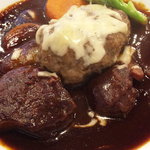 キッチン ニューほしの - 週代わり「国産牛ハンバーグシチュー」ランチ１０００円