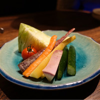 ヤキニク旭 - 農園野菜の盛り合わせ