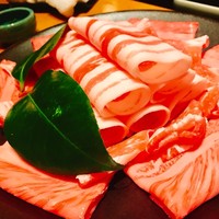 華蓮 博多店 - 『特選鹿児島黒和牛＆鹿児島黒豚味わいしゃぶしゃぶ』様（5500円×2人前）