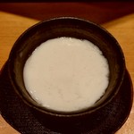 鮨 和さび - 茶碗蒸し白子載せ