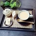 茶ー民カフェ - カフェオレ