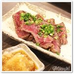 Chikuzenya - 炙り牛のタタキ