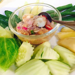 Khua Kling + Pak Sod - ナムプリック