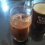 まんぷく亭 - この日は『アイスコーヒー』がサービスで。