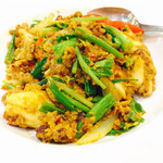 Khua Kling + Pak Sod - プーパッポンカレー炒め