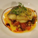 ドゥース ダイニング ウイング - ★お魚のポワレ ピスト―ソース