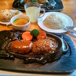 さわやか 細江本店 - げんこつハンバーグ