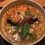 つけ蕎麦安土 - あぶりチーズカレーそば 950円(税込)