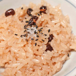 料亭 まつむら - もっちりと美味しいお赤飯だったよ。