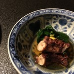 角屋旅館 - タコの柔らか煮