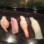鮨楽こもり - 烏賊　蟹　白身