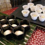 Kafe resutoran di amonto - （朝食バイキング）温泉玉子や納豆