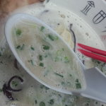 金田家 - 相変わらずの強烈な甘みをも伴う豚骨濃度！美味い！