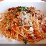 Lucaバル - ごぼうのボロネーゼ