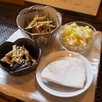 Osaketogohammasumin - 本日のお惣菜 4種盛り