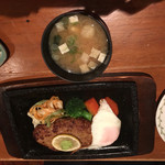 洋めし家　番館坂 - 和風ハンバーグ+定食